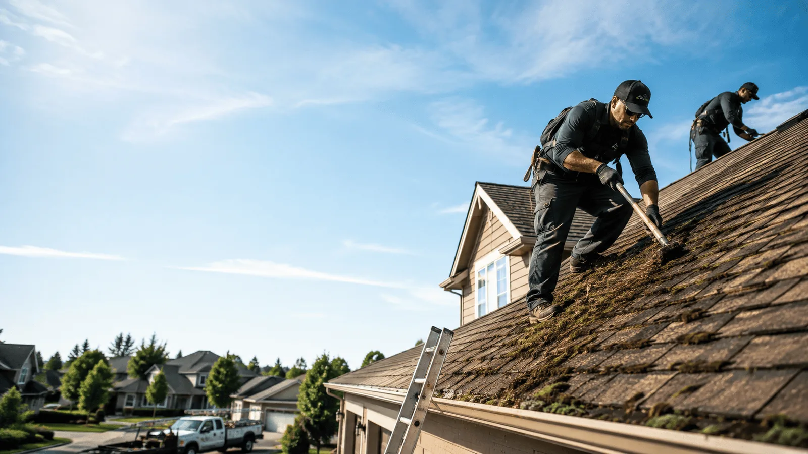 Roof Moss Removal in Bedford, KY near me